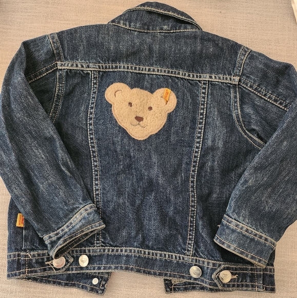 steiff Other - Steiff unisex kids denim oversized jeans jacket size 5
